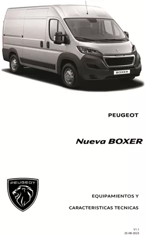 Catálogo Peugeot en Providencia | Peugeot Boxer | 2024-09-26 - 2025-09-26