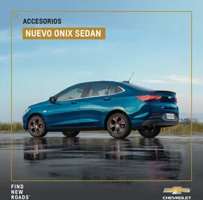 Catálogo Chevrolet en Puente Alto | Chevrolet Onix Sedán - - Catálogo de Accesorios | 2024-09-27T00:00:00.000Z - 2025-09-27T00:00:00.000Z