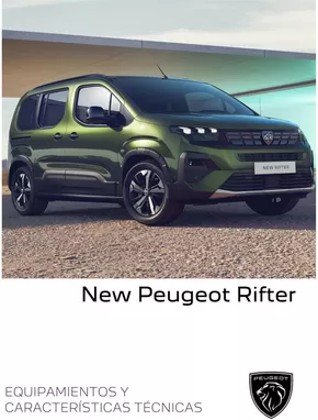 Catálogo Peugeot en Machalí | Peugeot New Rifter. | 2024-10-17T00:00:00-03:00 - 2025-10-17T23:59:00-03:00