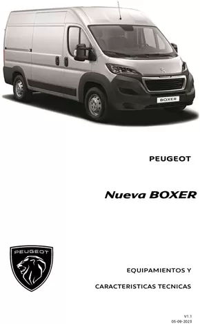 Catálogo Peugeot en Machalí | Peugeot Boxer. | 2024-10-17T00:00:00-03:00 - 2025-10-17T23:59:00-03:00