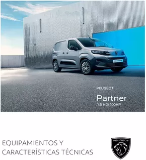 Catálogo Peugeot en Machalí | Peugeot Partner. | 2024-10-17T00:00:00-03:00 - 2025-10-17T23:59:00-03:00