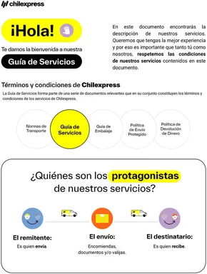 Catálogo Chilexpress en Arica | Guia de servicios. | 2024-10-24T00:00:00-03:00 - 2025-05-01T23:59:00-04:00