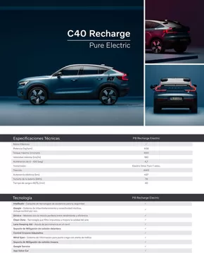 Catálogo Volvo | Volvo C40 Recharge  | 2024-10-28T00:00:00-03:00 - 2025-10-28T23:59:00-03:00