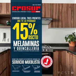 Catálogo Crosur en Punta Arenas | No te lo pierdas1 Aprovecha un 15% dscto. | 2024-11-18 - 2024-12-31