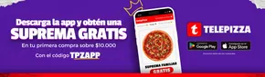 Catálogo Telepizza en Iquique | Suprema gratis!  | 2024-11-26T00:00:00-03:00 - 2025-01-23T23:59:00-03:00