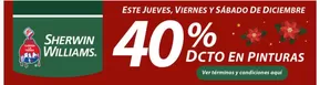 Catálogo Sherwin Williams en Arica | Promociones! Hasta 40% dcto. | 2024-12-12T00:00:00-03:00 - 2024-12-27T23:59:00-03:00