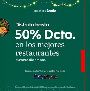 Catálogo Scotiabank en Arica | Disfruta 50% dcto. en los mejores restaurantes! | 2024-12-18T00:00:00-03:00 - 2025-01-01T23:59:00-03:00