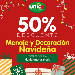 Catálogo Supermercado Único | Menaje y decoracion Navidena 50% descuento! | 2024-12-24T00:00:00-03:00 - 2025-01-02T23:59:00-03:00