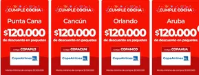 Catálogo Cocha | Paquetes con Copa Airlines ¡Hasta $120.000 de descuento! | 2024-12-24T00:00:00-03:00 - 2025-01-02T23:59:00-03:00