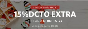 Catálogo Stretto en Maitencillo | 15% dcto extra en todo! | 2024-12-27T00:00:00-03:00 - 2025-01-05T23:59:00-03:00