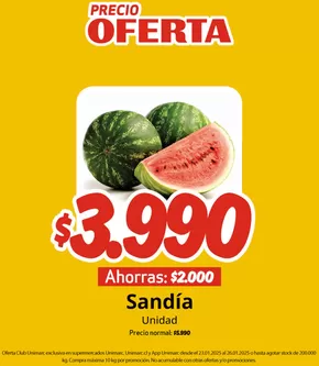 Catálogo Unimarc en Maipú | Ofertas Unimarc | 2025-01-24T00:00:00.000Z - 2025-02-07T00:00:00.000Z