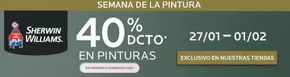 Catálogo Sherwin Williams en Antofagasta | Semana de la pintura! Hasta 40% dcto. | 2025-01-28T00:00:00.000Z - 2025-02-01T00:00:00.000Z