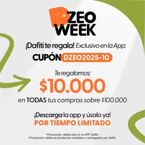 Catálogo Dafiti en Puerto Aysén | Yeo week! Hasta 50% Off. | 2025-02-04T00:00:00.000Z - 2025-02-17T00:00:00.000Z