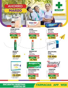 Catálogo Cruz Verde en Santiago | Ofertas principales para todos los cazadores de gangas | 2025-03-01T00:00:00.000Z - 2025-03-31T00:00:00.000Z