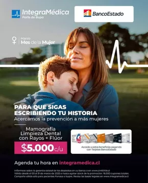 Catálogo IntegraMédica en La Florida | Para que sigas escribiendo tu historia! | 2025-03-04T00:00:00.000Z - 2025-03-31T00:00:00.000Z