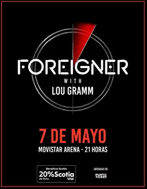 Catálogo Scotiabank en Valparaíso | Foreigner en Chile! Hasta 20% de dcto. | 2025-03-07T00:00:00.000Z - 2025-03-12T00:00:00.000Z